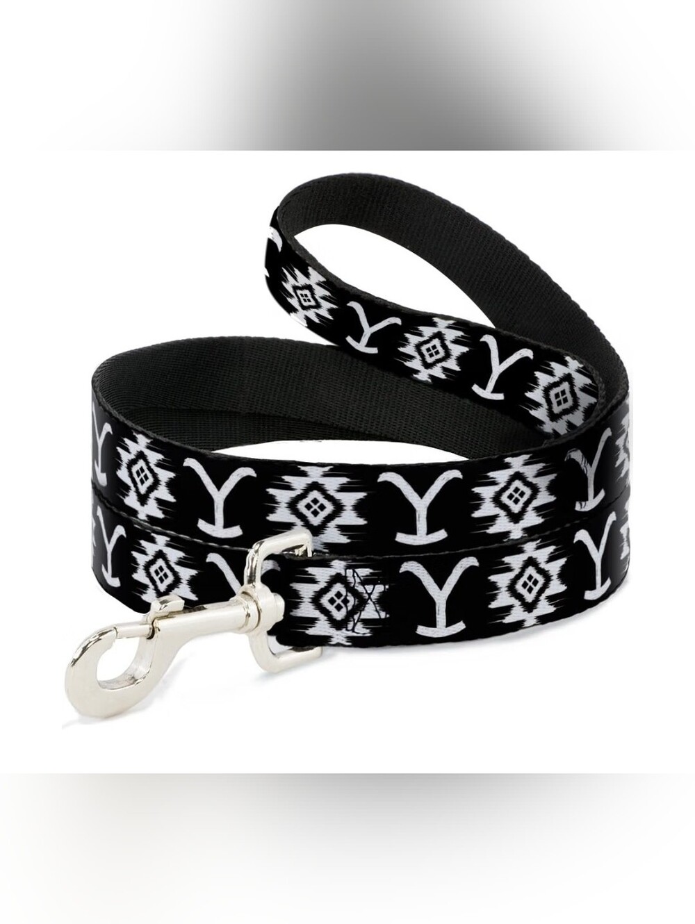 Buckle-Down 6ft Long Wide Dog Leash - Yellowstone Television Show Pet Leash